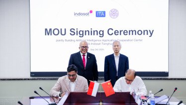 Indosat dan Tsinghua Bangun Mabes AI di Indonesia, Siap Ubah Dunia Pendidikan dan Kesehatan