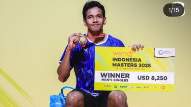 Kata Chico Aura Usai Pastikan Gelar Indonesia Master 2025