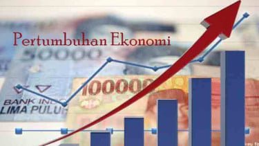 Ilustrasi pertumbuhan ekonomi.