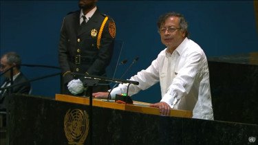 Tak Kalah Menggelegar, Pidato Presiden Kolombia Gustavo Petro Bikin Delegasi AS 'Walk Out' di Sidang PBB&nbsp;