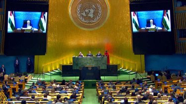 Presiden Abbas di Sidang PBB: Hamas Harus Lepas Senjata dan Tak Wakili Palestina