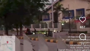 Waspada Begal Bercelurit Berkeliaran di Cakung, Detik-detik Aksi Brutalnya Sampai Viral