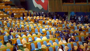 Delegasi Negara Kompak Walk Out saat Netanyahu Pidato di Sidang Umum PBB