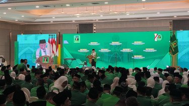 Resmi Dibuka, Teriakan 'Lanjutkan' Menggema di Muktamar X PPP