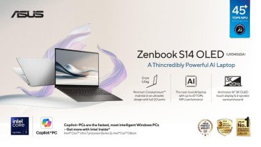 ASUS Zenbook S14 OLED (UX5406SA), Laptop Tipis Terbaik Berbasis Teknologi AI