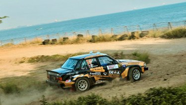 Corolla DX Dewa United Motorsport Curi Perhatian di Kejurnas Sprint Rally 4
