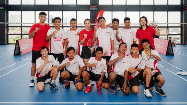 Coaching Clinic dengan Greysia Polii