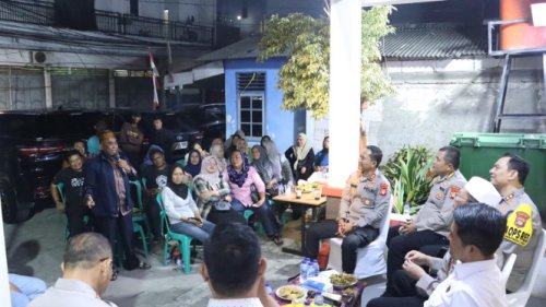 Ngopi Kamtibmas di Satkamling Muara Angke: Warga Curhat soal Curanmor, Narkoba hingga Tawuran