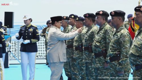 Prabowo Beri Kenaikan Pangkat Istimewa ke Wamenhut hingga Dirut Timah