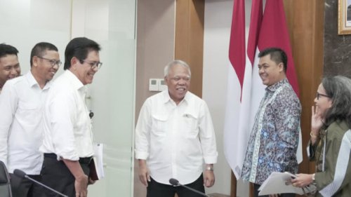 Basuki Temui Wamensesneg, Lapor Progres IKN Jadi Ibu Kota Politik