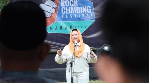Rock Climbing Festival Harau 2025 Resmi Dibuka, Yenny Wahid Ajak Generasi Muda Cintai Alam