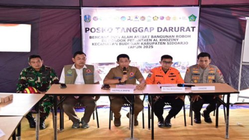 BNPB Tegaskan Penyerahan Korban Ponpes Ambruk Harus Lewat Proses Forensik