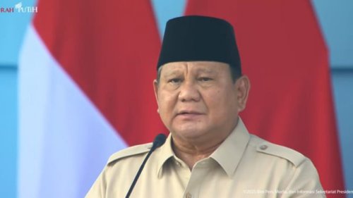 Prabowo di HUT TNI: Tidak Ada Tempat untuk Pemimpin Tak Kompeten!