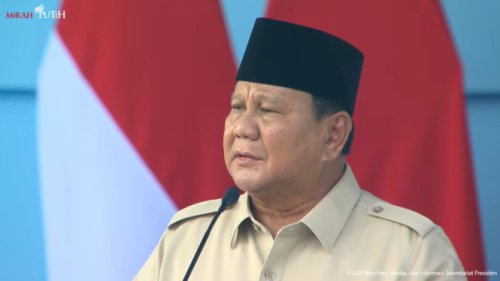 Prabowo: TNI Timbul dan Tenggelam Bersama Rakyat Indonesia