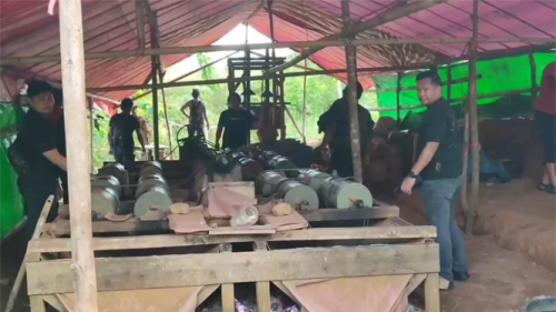 Tambang Emas Ilegal Digrebek, Polres Gowa: Kami Temukan Alat Tradisional Penambangan