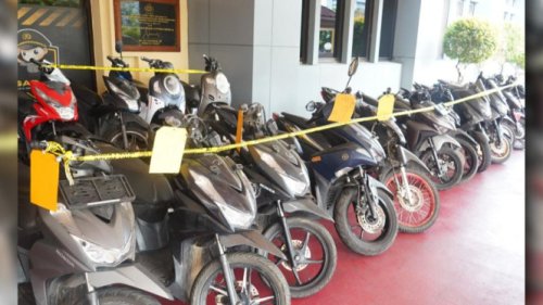 Polisi Bongkar Modus Sindikat Curanmor Jakarta-Jambi, 43 Motor Disita, 5 Orang Tersangka