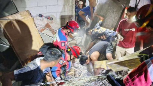 Detik-detik Mencekam Rumah di Pademangan Ambruk Timpa 2 Pria Paruh Baya