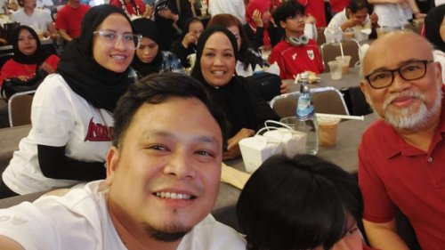 Dubes RI Ikut Nobar, Dukungan untuk Timnas Indonesia di Qatar Membara