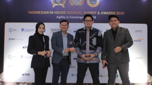 Perkuat Integritas dan Inovasi Hukum, PT Pegadaian Raih Penghargaan Indonesian In-House Counsel Awards 2025