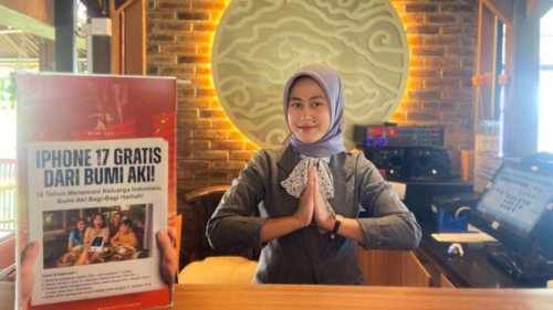 Makan di Bumi Aki Bisa Dapat iPhone 17 hingga Tiket Pesawat Jakarta-Singapore PP, Cek Syaratnya