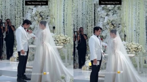 Janji Suci Pernikahan Amanda Manopo Bikin Kenny Austin Nangis