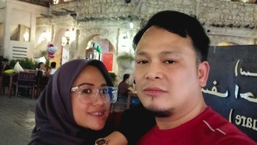 Pasangan WNI di Qatar semangat nobar Timnas Indonesia