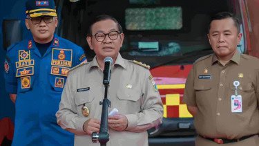 Pramono Resmikan Pos Damkar di Kebayoran Lama, Dibangun Tanpa APBD