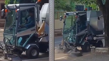 Viral Mobil Penyapu Jalan Senilai Rp 1,1 Miliar di Tuban Tuai Kritik Warganet