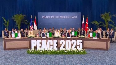 Bersejarah! Trump Bersama Kepala Negara Mesir, Qatar dan Turki Teken Perjanjian Damai Gaza