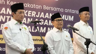 Tak Hanya Pesantren, Cak Imin Bilang Semua Gedung Keagamaan Bakal Direnovasi Pakai APBN