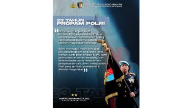 HUT ke-23 Propam Polri, Irjen Abdul Karim: Kami Minta Maaf Masih Ada Kekurangan dan Terus Berbenah