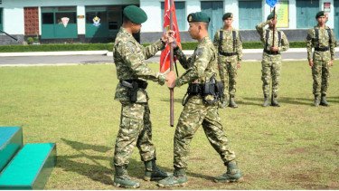 Danyonarmed 11 Kostrad Lantik Pejabat Baru
