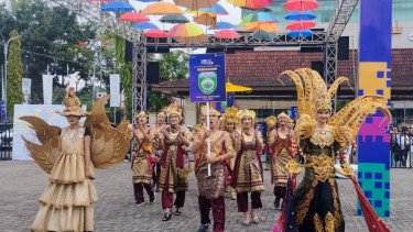 Kreativesia 2025 di Palembang Ditutup dengan Pawai Budaya