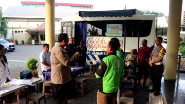 Berperan Aktif Jaga Keamanan Jakarta, Polres Priok Perpanjang SIM Gratis Buat Ojol