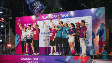 Ribuan Pelari Solo Run Fest 2025 Tetap Segar hingga Finish