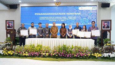 Waskita Karya Garap Proyek Karian Dam-Serpong Conveyance System Senilai Rp 942,22 Miliar