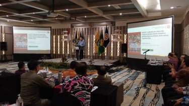 Acara Kementerian Pariwisata di Bali.