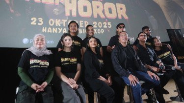 Maell Lee Hingga Sara Fajira Alami Kejadian Unik di Balik Film Maju Serem Mundur Horor