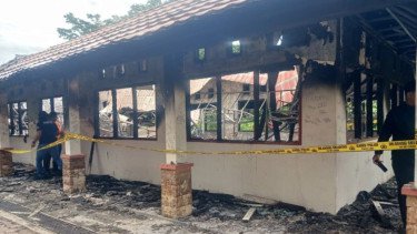 Asrama Putra SMA Sentra Pendidikan Timika Ludes Terbakar, Polisi: Kerugian Capai Rp500 Juta