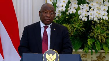 Presiden Afrika Selatan Cyril Ramaphosa