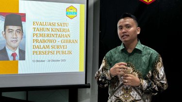 Survei CISA: 74,8% Masyarakat Puas dengan Kinerja Wapres Gibran