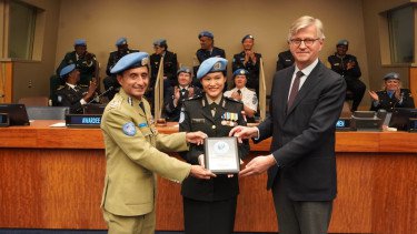 Polwan Muda Polri Raih Penghargaan Dunia, Jadi UN Woman Police Officer of The Year 2023