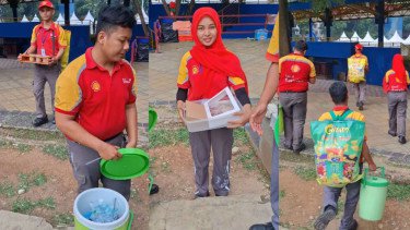Viral Pegawai SPBU Shell Rela Keliling Jauh-jauh Tawarkan Makanan Ringan dan Minuman