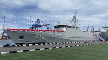 KRI Belati-622 Resmi Perkuat Armada TNI AL, KSAL: Buatan Putra-Putri Bangsa!