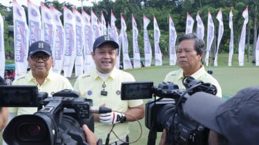 Acara Open Golf Tournament &amp; Charity Beasiswa IKA UII 2025
