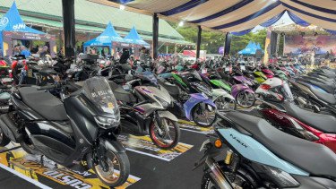 Deretan Modifikasi Skutik Yamaha di Customaxi 2025 Aceh