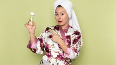 Ilustrasi pembersih kewanitaan