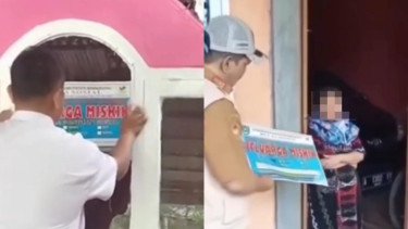 Diprotes Warga, Mensos Ungkap Alasan Penerima Bansos Ditempeli Stiker 'Keluarga Miskin'