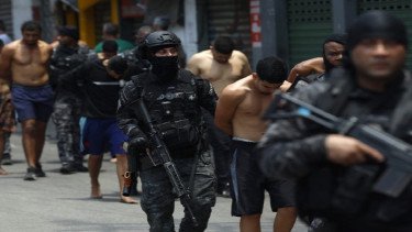Bak Medan Perang, 64 Tewas dalam Penyergapan Gembong Narkoba Kelas Kakap di Brasil