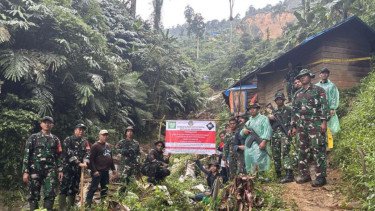 Kemenhut dan TNI Gerebek Tambang Emas Ilegal di Taman Nasional Gunung Halimun Salak, 31 Tenda Biru Dihancurkan